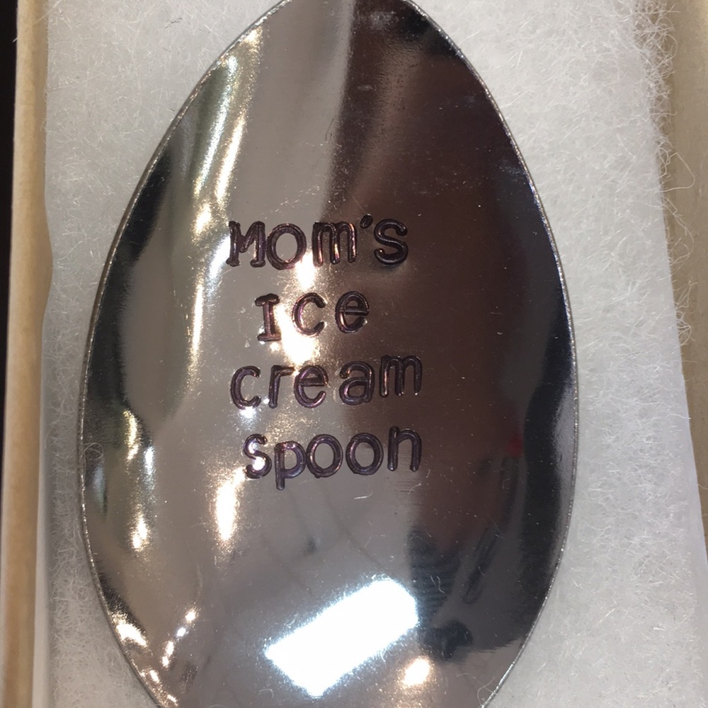 NIB Personalized Ice cream spoon